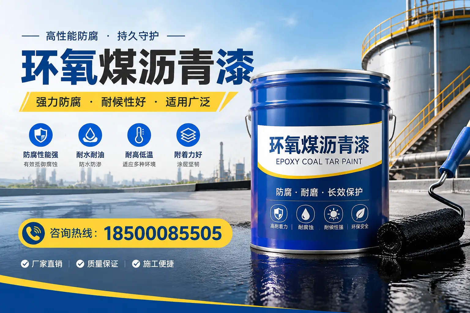 环氧煤沥青漆的储存与运输注意事项,西安企业须知